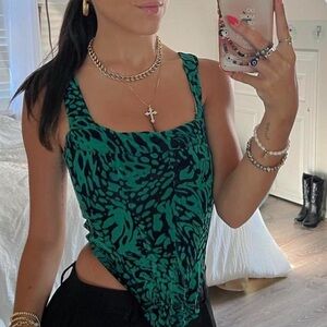 Olivaceous Brand Boutique Corset Top